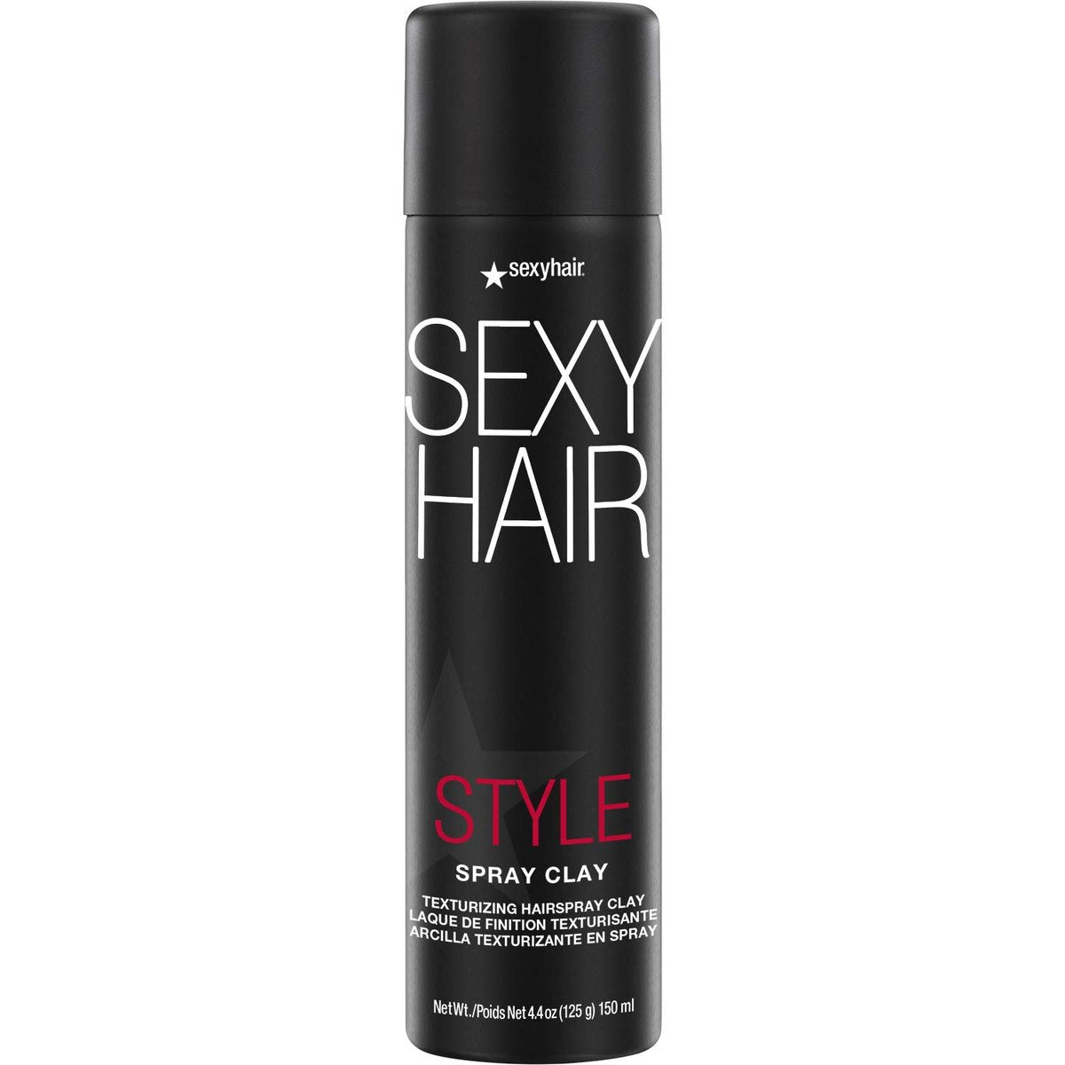 SexyHair Style Spray Clay Texturizing Hairspray Clay - Matte Finish Texturizing Spray for All Hair Types, 4.4 oz - görsel 1