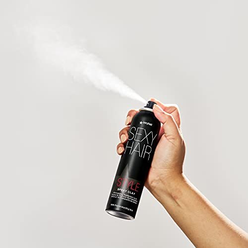 SexyHair Style Spray Clay Texturizing Hairspray Clay - Matte Finish Texturizing Spray for All Hair Types, 4.4 oz - görsel 6
