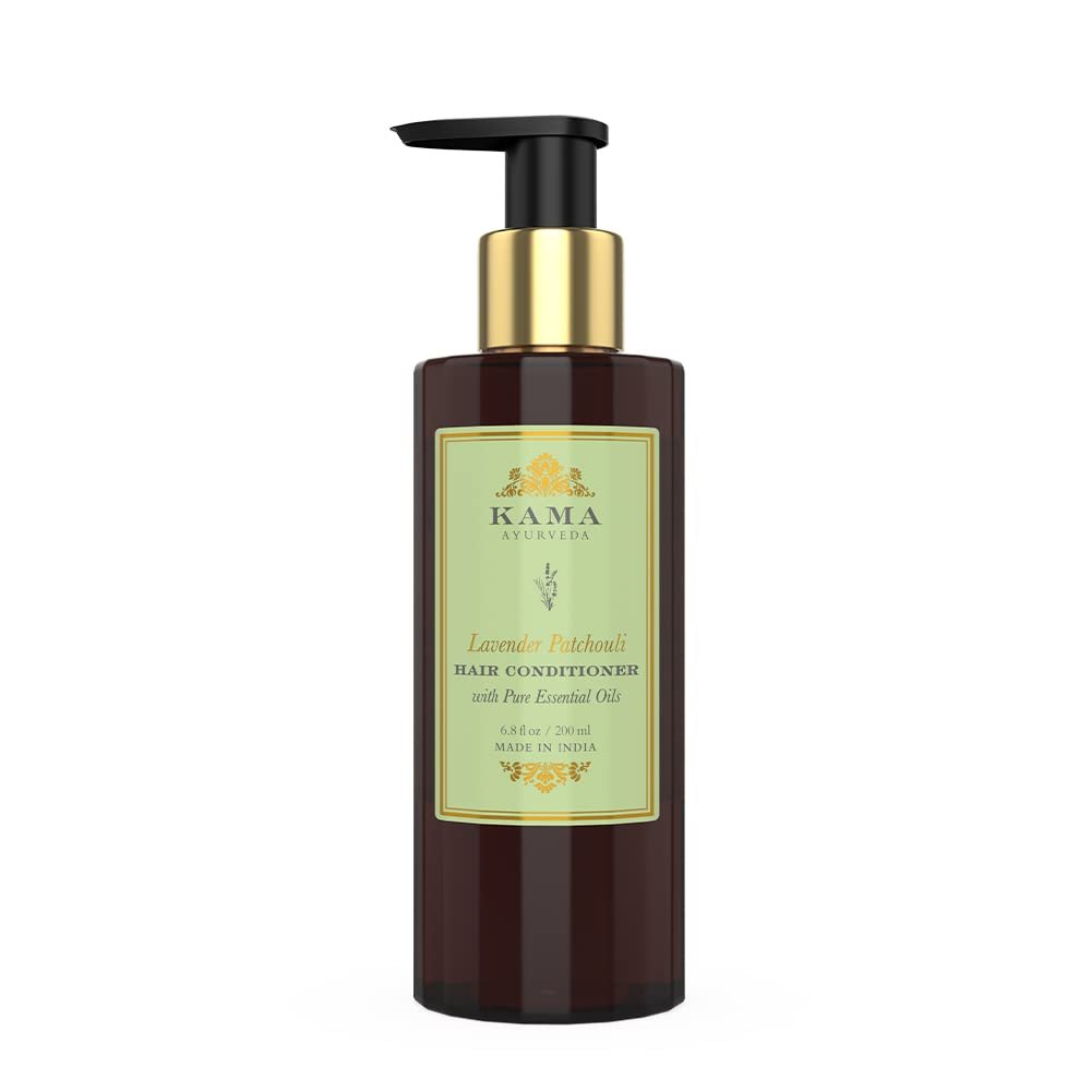 Kama Ayurveda Lavender Patchouli Hair Conditioner with Pure Essential Oils, 200ml - görsel 1