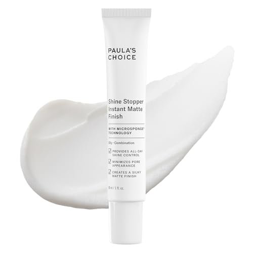 Paula's Choice SHINE STOPPER Instant Matte Finish Oil Control Primer – Pore Minimizer for Oily Skin, 1 oz Avelisse