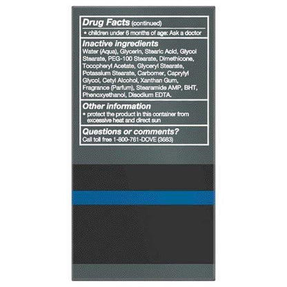 Dove Men+Care Face Lotion Hydrate with Broad Spectrum SPF 15, 1.69 Fl Oz