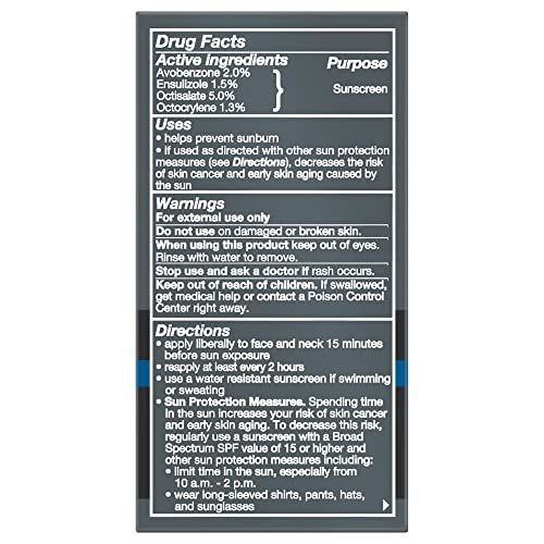 Dove Men+Care Face Lotion Hydrate with Broad Spectrum SPF 15, 1.69 Fl Oz - görsel 8