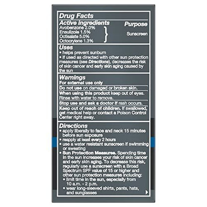 Dove Men+Care Face Lotion Hydrate with Broad Spectrum SPF 15, 1.69 Fl Oz