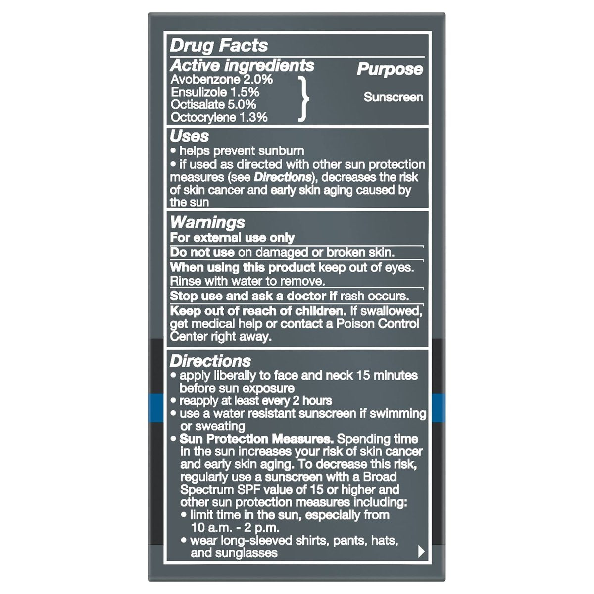 Dove Men+Care Face Lotion Hydrate with Broad Spectrum SPF 15, 1.69 Fl Oz - görsel 7