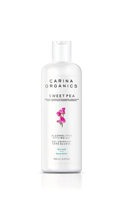 Carina Organics Sweet Pea Alcohol Free Styling Gel Firm Hold - 250ml / 8.4 fl oz Avelisse