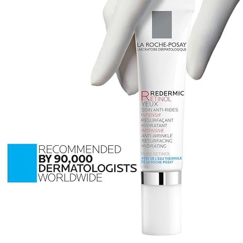La Roche-Posay Redermic R Eyes Retinol Eye Cream – Anti-Aging Eye Cream with Pure Retinol & Caffeine to Reduce Wrinkles and Dark Circles, 0.5 Fl Oz Avelisse