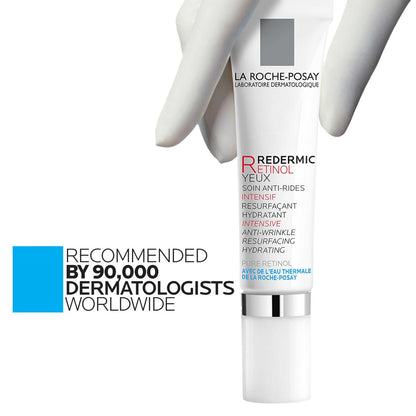 La Roche-Posay Redermic R Eyes Retinol Eye Cream – Anti-Aging Eye Cream with Pure Retinol & Caffeine to Reduce Wrinkles and Dark Circles, 0.5 Fl Oz Avelisse
