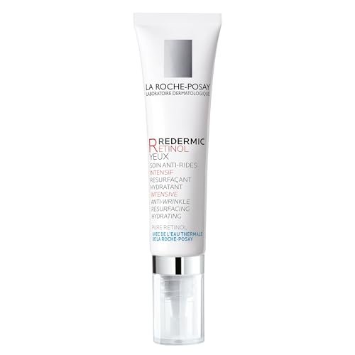 La Roche-Posay Redermic R Eyes Retinol Eye Cream – Anti-Aging Eye Cream with Pure Retinol & Caffeine to Reduce Wrinkles and Dark Circles, 0.5 Fl Oz Avelisse