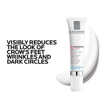 La Roche-Posay Redermic R Eyes Retinol Eye Cream – Anti-Aging Eye Cream with Pure Retinol & Caffeine to Reduce Wrinkles and Dark Circles, 0.5 Fl Oz Avelisse
