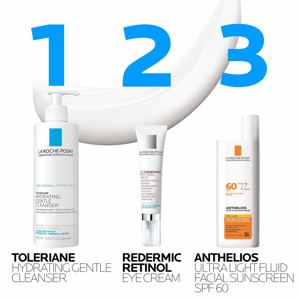 La Roche-Posay Redermic R Eyes Retinol Eye Cream – Anti-Aging Eye Cream with Pure Retinol & Caffeine to Reduce Wrinkles and Dark Circles, 0.5 Fl Oz Avelisse