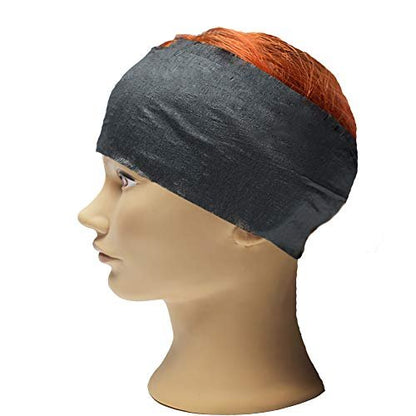 Graham Beauty Mega Wrap Strip SD-55142 - 40 Count Black Headbands for Salon and Home Use
