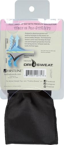 Dri Sweat Edge Edge Active Wear Headband - Black Mesh - 779-72 for Men, Women, and Kids - görsel 4