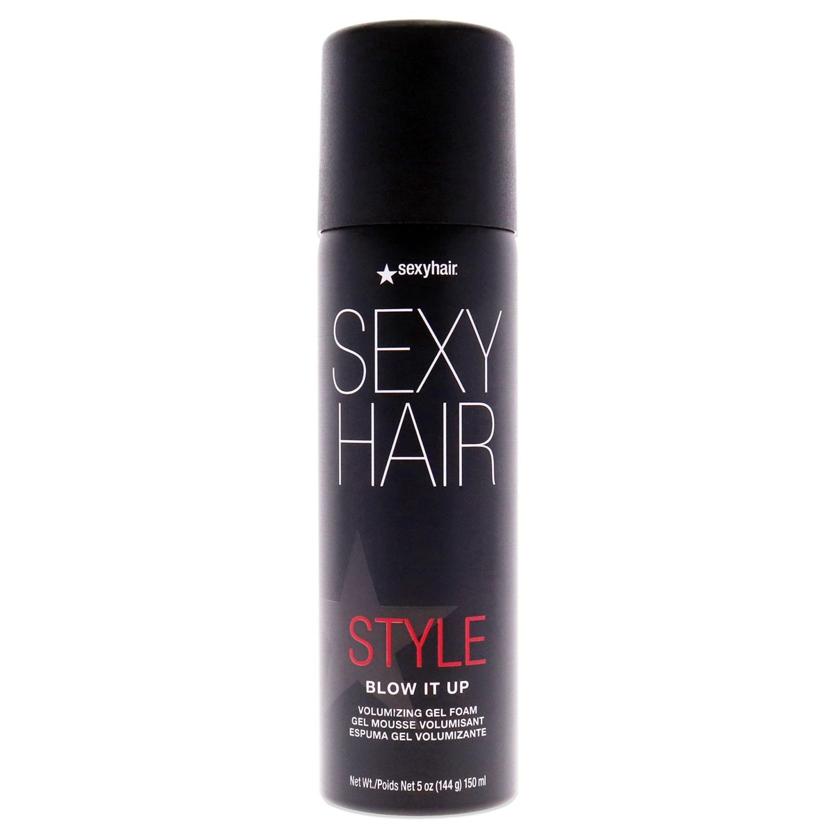 SexyHair Style Blow It Up Volumizing Gel Foam, 5 oz - Up to 50% More Volume & Shine Avelisse