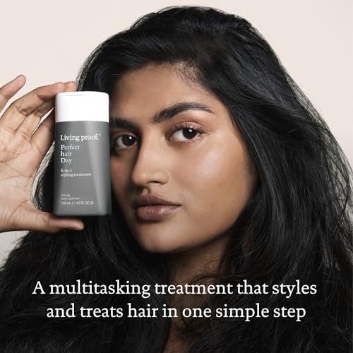 Living Proof Perfect Hair Day 5-in-1 Styling Treatment – Conditions, Smooths, Volumizes, Adds Shine, Heat Protection up to 450°F, 4 oz - görsel 5