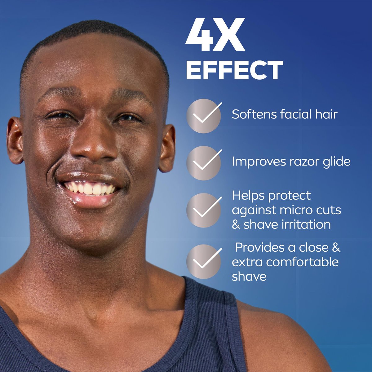 NIVEA MEN Maximum Hydration Shave Gel with Aloe Vera & Provitamin B5, 7 oz (Pack of 3) Avelisse