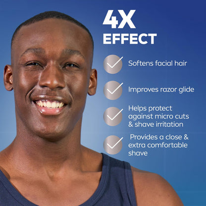 NIVEA MEN Maximum Hydration Shave Gel with Aloe Vera & Provitamin B5, 7 oz (Pack of 3) Avelisse
