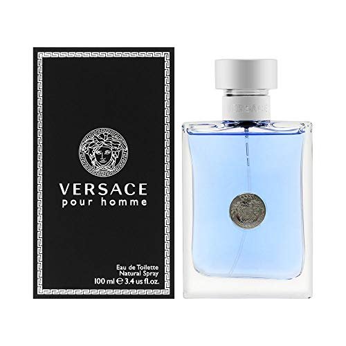 Versace Pour Homme Eau de Toilette Spray for Men, 3.4 oz Avelisse