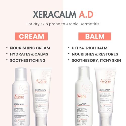 Avène XeraCalm A.D Lipid-Replenishing Balm – Soothing Moisturizer for Eczema-Prone & Dry, Itchy Skin – Fragrance-Free – 6.7 Oz - görsel 13