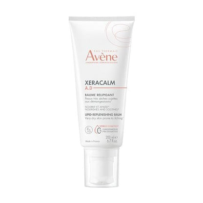 Avène XeraCalm A.D Lipid-Replenishing Balm – Soothing Moisturizer for Eczema-Prone & Dry, Itchy Skin – Fragrance-Free – 6.7 Oz