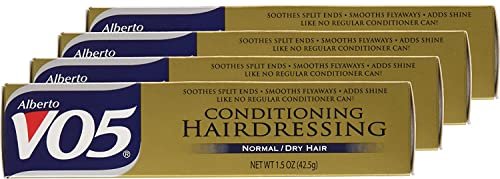Alberto VO5 Conditioning Hairdressing for Normal to Dry Hair - Smooths Frizz & Enhances Color Vibrancy - 1.5 oz (Pack of 4) - görsel 1
