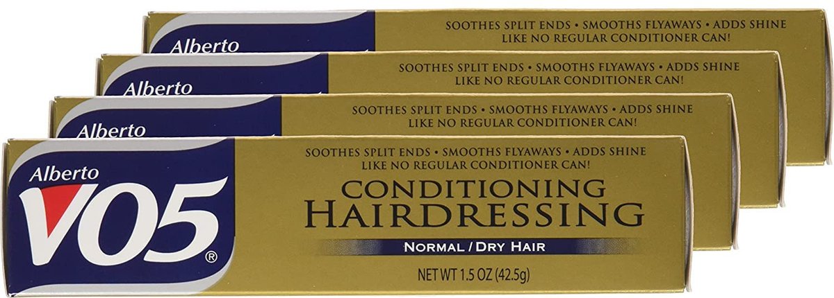 Alberto VO5 Conditioning Hairdressing for Normal to Dry Hair - Smooths Frizz & Enhances Color Vibrancy - 1.5 oz (Pack of 4) - görsel 2
