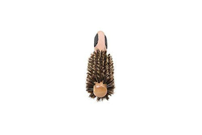 Bass Brushes Small Round Brush – Natural Bristle & Bamboo Hair Brush