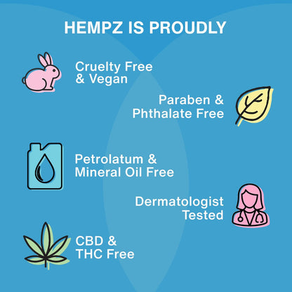 HEMPZ Triple Moisture Whipped Crème Body Lotion – Shea Butter & Hemp Seed Oil Daily Moisturizer (2.25 oz)