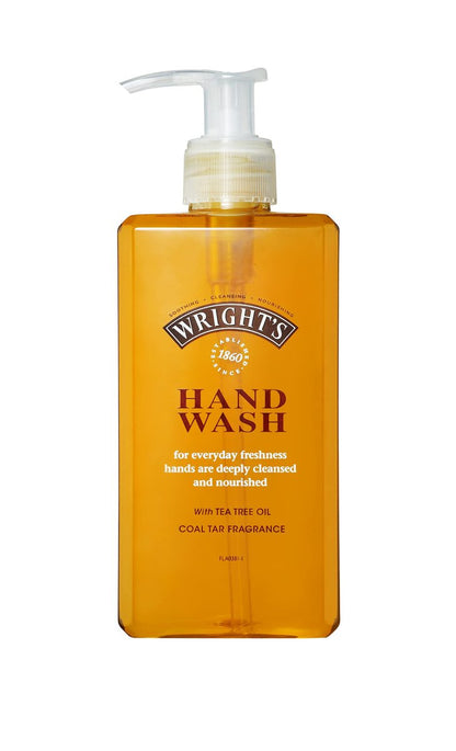 Wright's Cleansing Hand Wash with Coal Tar Fragrance – 250g (Pack of 1)