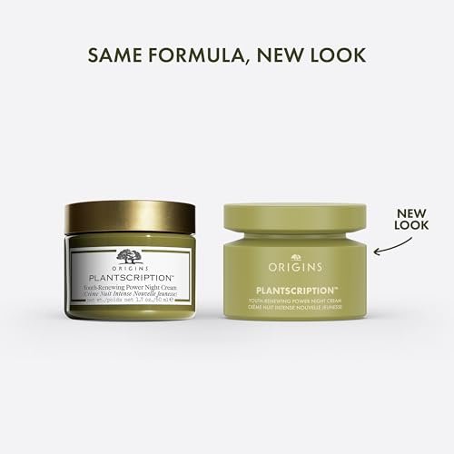 Origins Plantscription Anti-Aging Power Night Cream – Visibly Reduces Fine Lines and Lifts Skin, 1.7 Fl Oz Avelisse