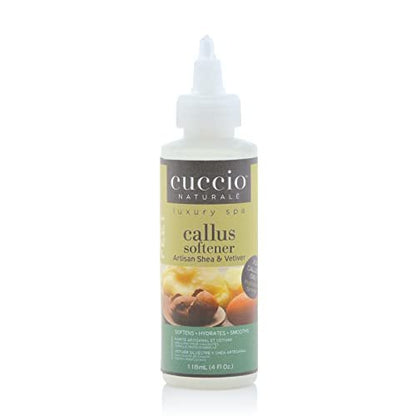 Cuccio Naturale Professional Strength Callus Softener Treatment - Artisan Shea & Vetiver, 4 oz