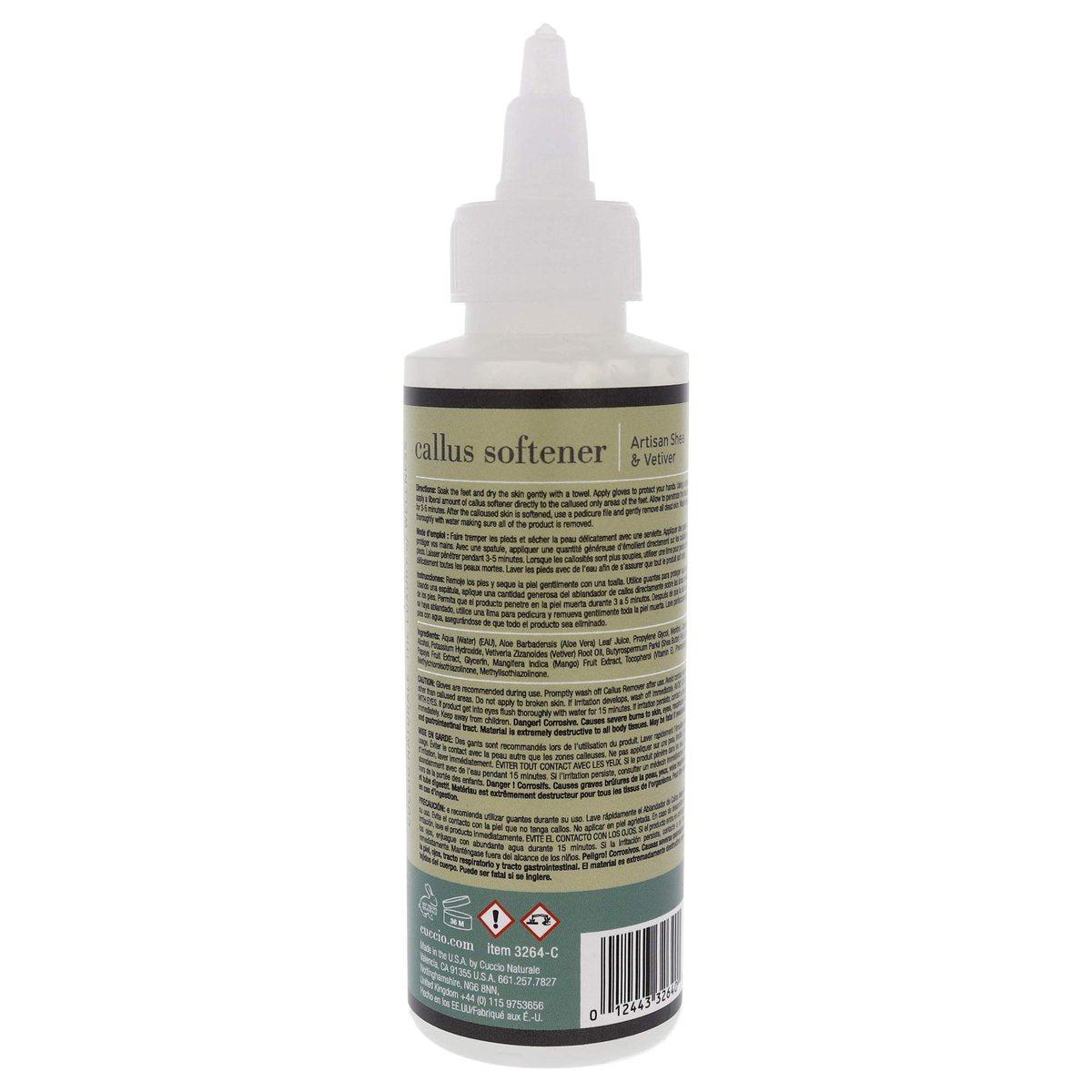 Cuccio Naturale Professional Strength Callus Softener Treatment - Artisan Shea & Vetiver, 4 oz - görsel 3