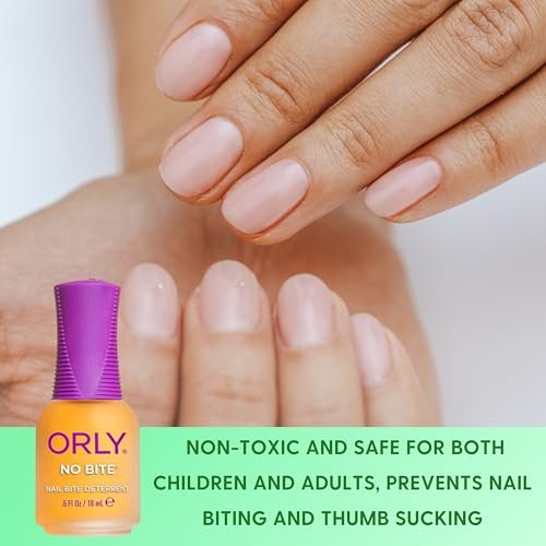 ORLY No Bite Nail Treatment – Stop Nail Biting with Bitter-Tasting Formula, Vegan & Non-Toxic, 0.6 oz - görsel 10
