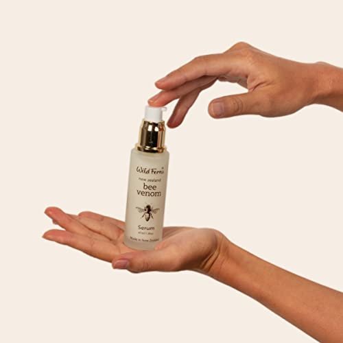 Wild Ferns New Zealand Bee Venom Serum with Manuka Honey – Anti-Aging Face Serum, 1.69 Fl Oz Avelisse