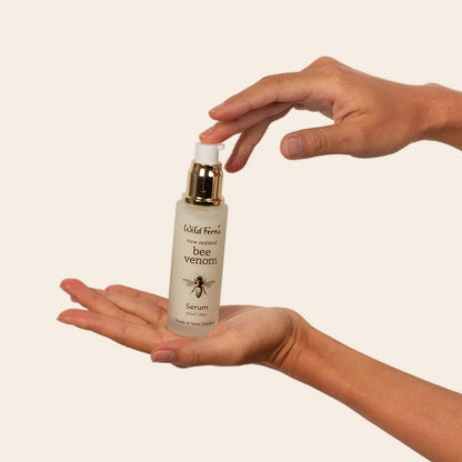 Wild Ferns New Zealand Bee Venom Serum with Manuka Honey – Anti-Aging Face Serum, 1.69 Fl Oz Avelisse