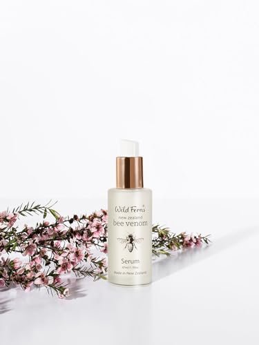 Wild Ferns New Zealand Bee Venom Serum with Manuka Honey – Anti-Aging Face Serum, 1.69 Fl Oz Avelisse