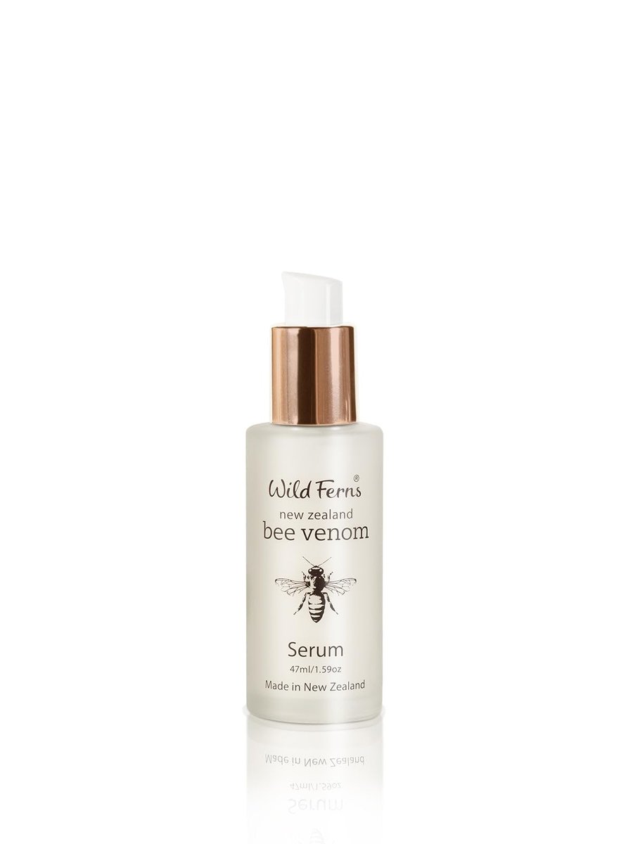 Wild Ferns New Zealand Bee Venom Serum with Manuka Honey – Anti-Aging Face Serum, 1.69 Fl Oz Avelisse