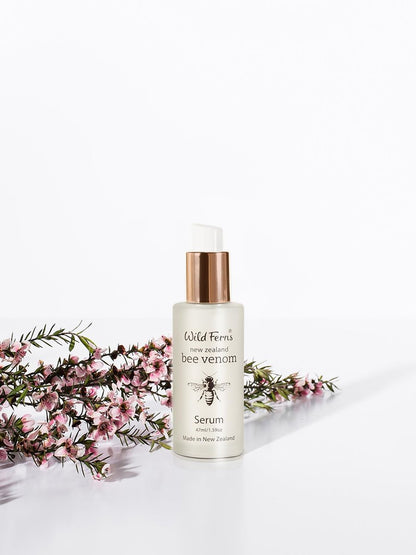 Wild Ferns New Zealand Bee Venom Serum with Manuka Honey – Anti-Aging Face Serum, 1.69 Fl Oz Avelisse