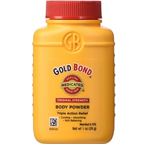 Gold Bond Medicated Body Powder, Talc-Free, 1 oz (4-Pack) - Soothe & Protect Sensitive Skin - görsel 2