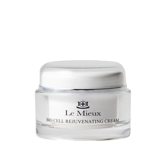 Le Mieux Bio Cell Rejuvenating Cream - Triple Peptide Facial Moisturizer with Hyaluronic Acid, Squalane & Rose Hip, Day & Night Cream for Face and Neck (1.75 oz) Avelisse