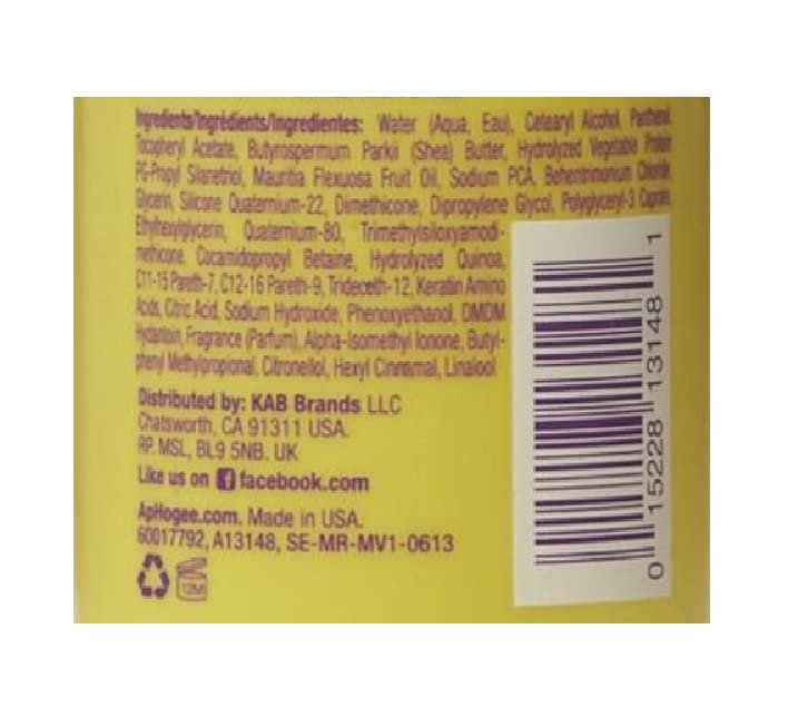 ApHogee Curlific Moisture Rich Leave-In Conditioner 8 oz - Hydrating Curl Detangler for Fine, Low Porosity Curly Hair - görsel 5