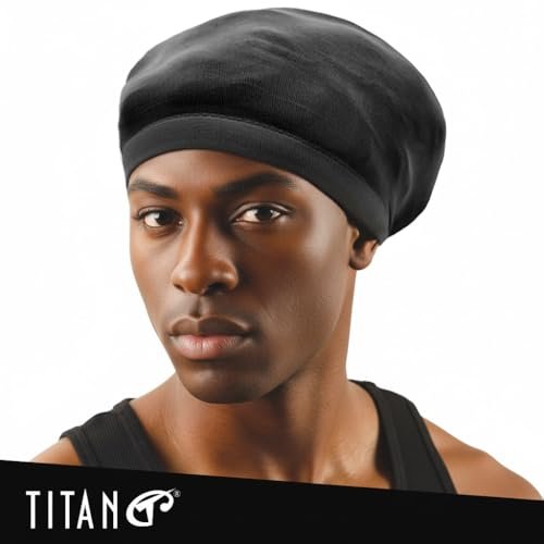 Titan Dreadlock Stocking Cap - Stretchable & Breathable Loc Sock for Men & Women, Secure Fit, Covers Most Dreadlock Styles (Black) - görsel 16