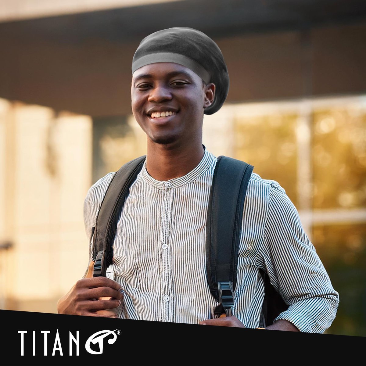Titan Dreadlock Stocking Cap - Stretchable & Breathable Loc Sock for Men & Women, Secure Fit, Covers Most Dreadlock Styles (Black) - görsel 13