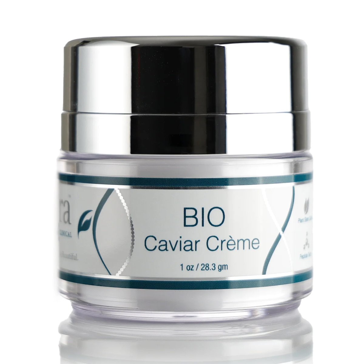 Lira Clinical BIO Caviar Crème - Daily Hydrating Facial Moisturizer with Advanced Peptide Complex and Vitamin C - Night Cream for Dry Skin - Travel Size 1 oz Avelisse