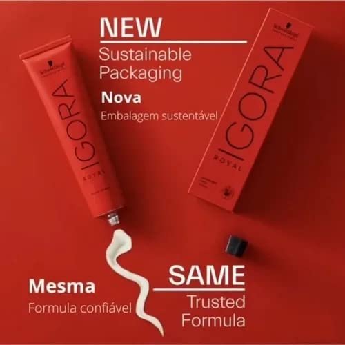 Schwarzkopf Professional Igora Royal Permanent Color Creme - 9-55 Extra Light Extra Gold Blonde - 60g - görsel 6