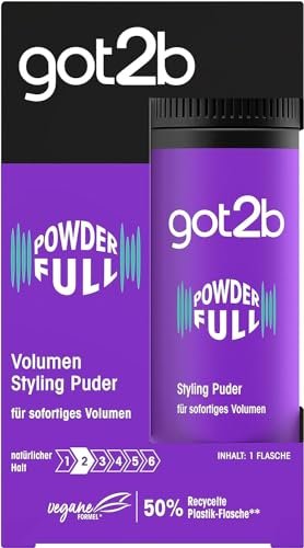 Schwarzkopf got2b Powder'ful Vol Style Powder 10g (2x Pack) - Root Lifting Powder for Voluminous Hair - görsel 3