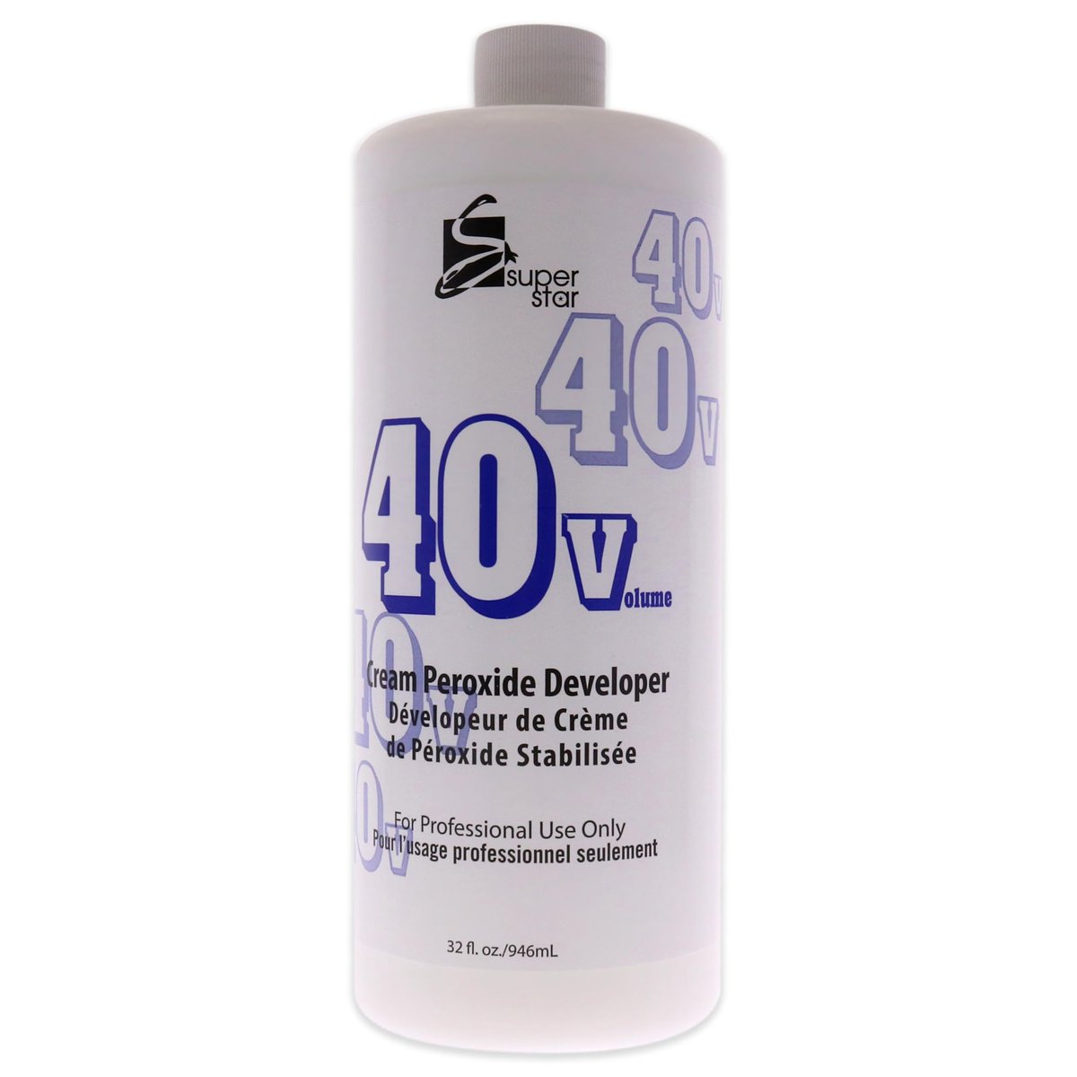 Super Star Cream Peroxide Developer 40 Volume - 32 Oz - görsel 1