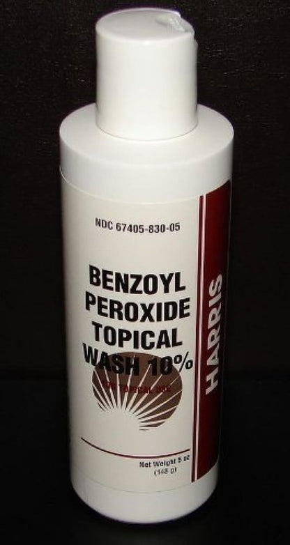 Harris Pharmaceuticals Benzoyl Peroxide 10% Acne Wash - 5 oz Avelisse