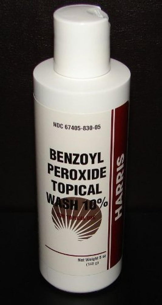 Harris Pharmaceuticals Benzoyl Peroxide 10% Acne Wash - 5 oz Avelisse