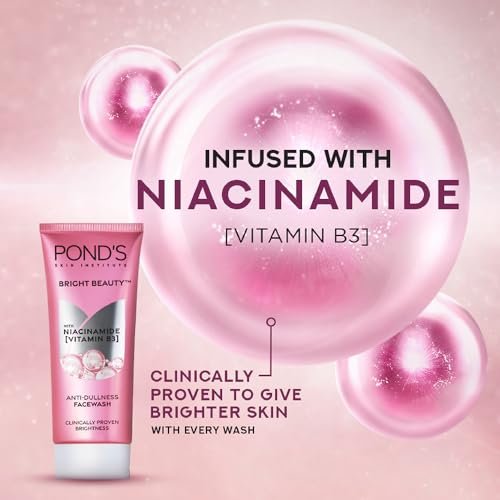 Pond's Face Wash with Niacinamide, 50g – Gentle Daily Cleanser for Bright & Healthy Skin - görsel 8