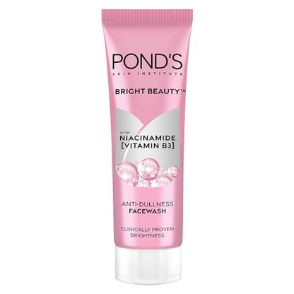 Pond's Face Wash with Niacinamide, 50g – Gentle Daily Cleanser for Bright & Healthy Skin